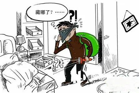 在通过阳台进入室内后,他们会先在客厅寻找放在沙发上或桌子上的皮包